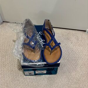 Blue sandals by Seychelles